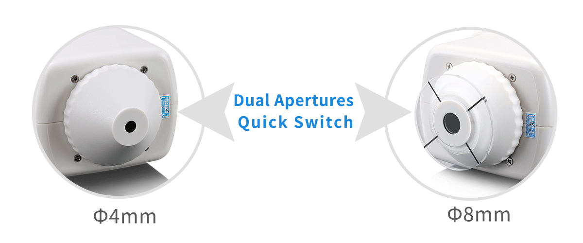 Dual Aperture Quick Switch